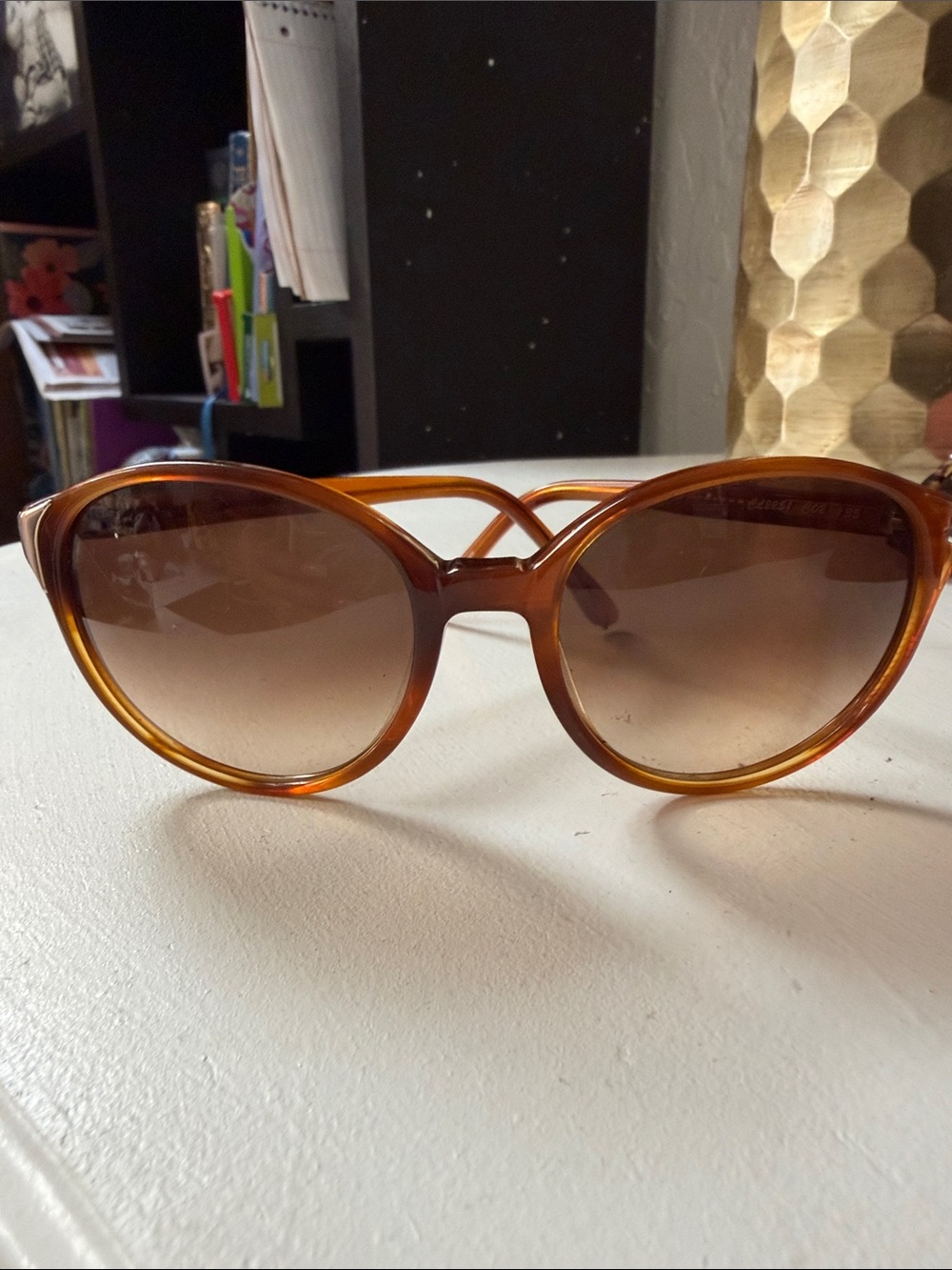 Chloe Amber Brown Sunglasses vintage